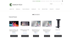 Desktop Screenshot of crunchytech.com