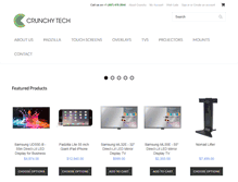 Tablet Screenshot of crunchytech.com